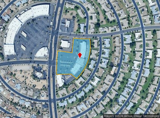  14805 N Del Webb Blvd, Sun City, AZ Parcel Map