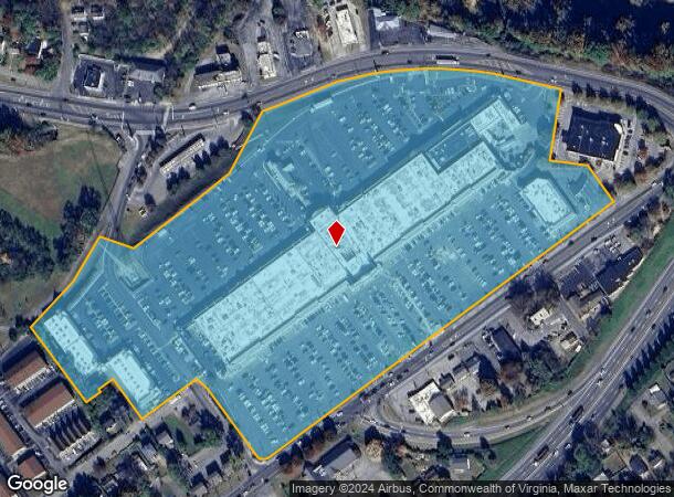  2121 Colonial Ave Sw, Roanoke, VA Parcel Map