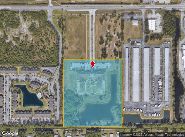  350 Malabar Rd Sw, Palm Bay, FL Parcel Map