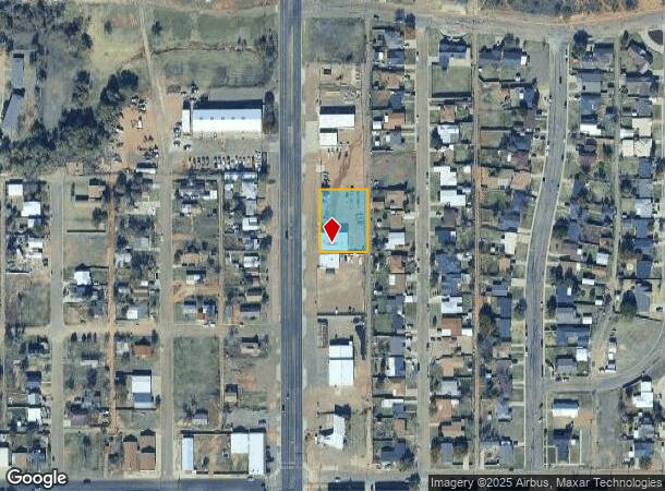  700 N Florida St, Borger, TX Parcel Map