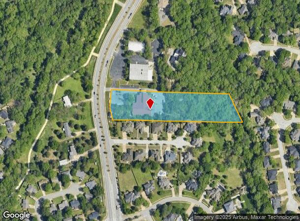 2828 N Crossover Rd, Fayetteville, AR Parcel Map