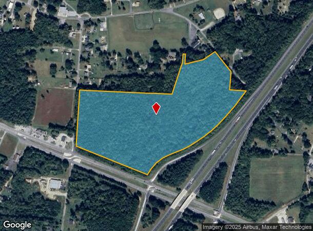 3319 E Us Highway 64, Lexington, NC Parcel Map