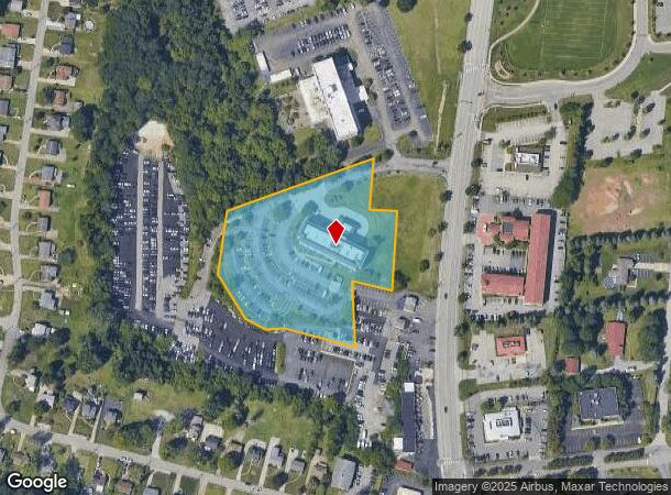 8514 University Blvd, Coraopolis, PA Parcel Map