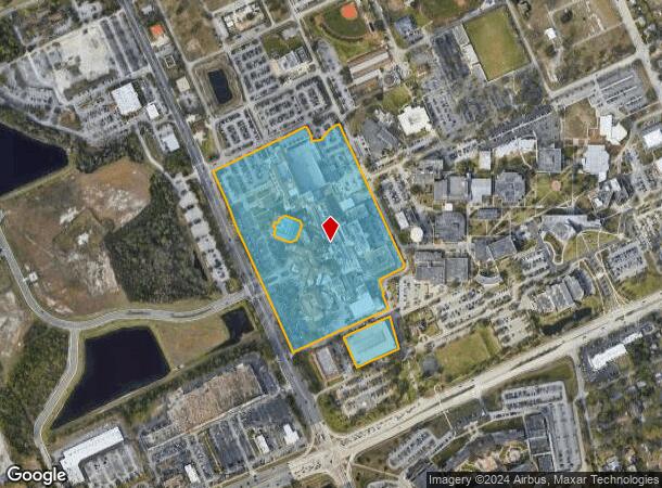  303 N Clyde Morris Blvd, Daytona Beach, FL Parcel Map