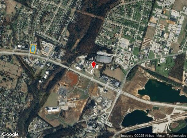 1200 E John Rowan Blvd, Bardstown, KY Parcel Map