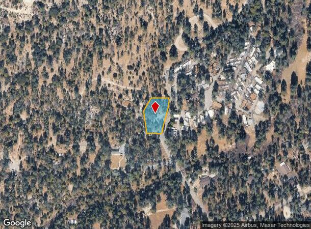 26305 Delano Dr, Idyllwild, CA Parcel Map