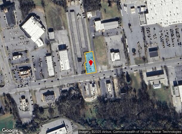  1961 W Main St, Salem, VA Parcel Map