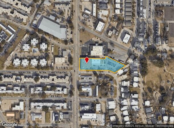275 University Dr, Arlington, TX Parcel Map