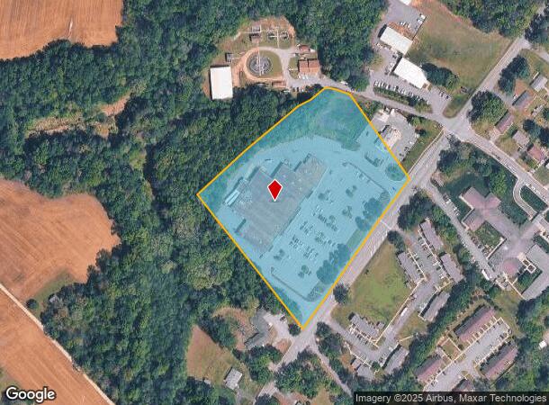 332 W Broaddus Ave, Bowling Green, VA Parcel Map
