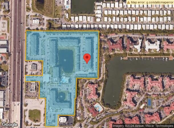  1551 Flournoy Cir W, Clearwater, FL Parcel Map