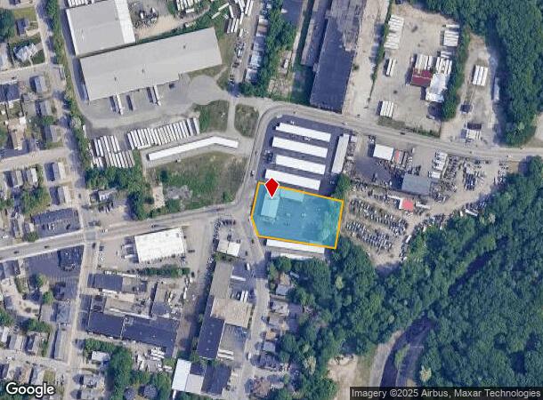 726 Pond St, Woonsocket, RI Parcel Map