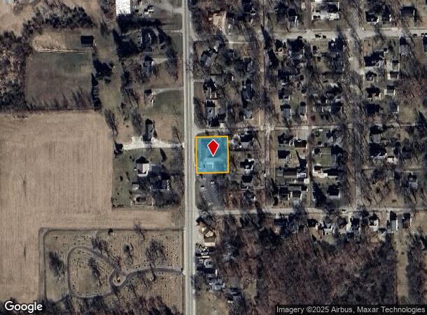 539 S Meridian Rd, Hudson, MI Parcel Map