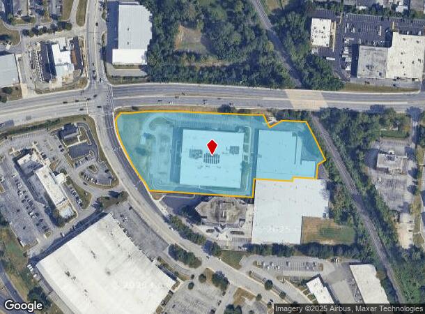 375 W Padonia Rd, Lutherville Timonium, MD Parcel Map