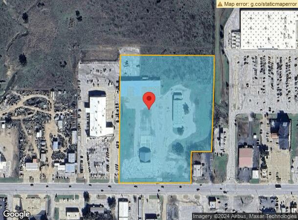  1310 E Main St, Eastland, TX Parcel Map