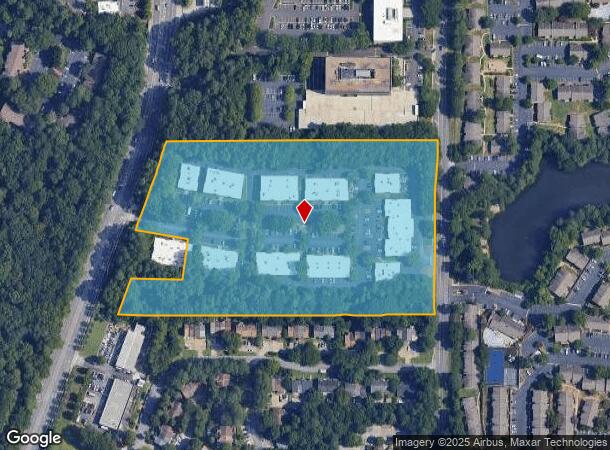  8215 Roswell Rd, Atlanta, GA Parcel Map