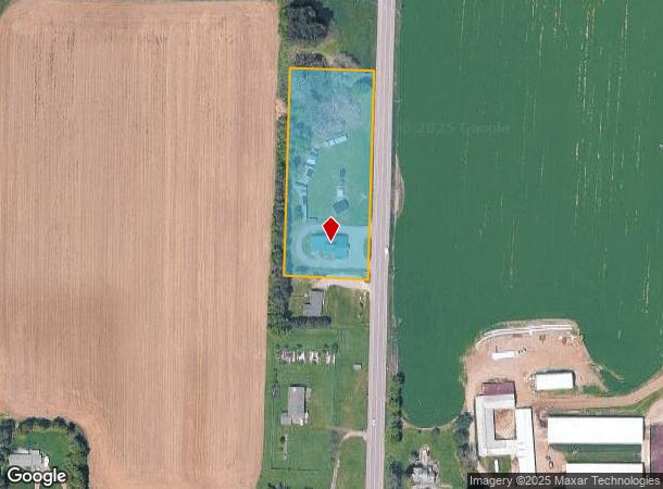  11930 Olean Rd, Chaffee, NY Parcel Map