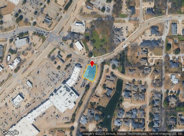  707 Glade Rd, Colleyville, TX Parcel Map