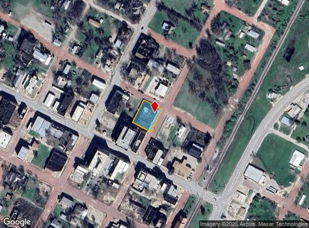 123 N Rusk St, Ranger, TX Parcel Map