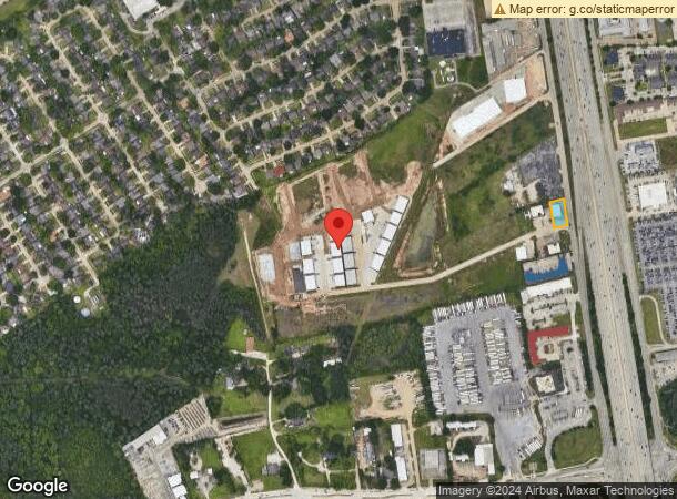  16219 North Fwy, Houston, TX Parcel Map