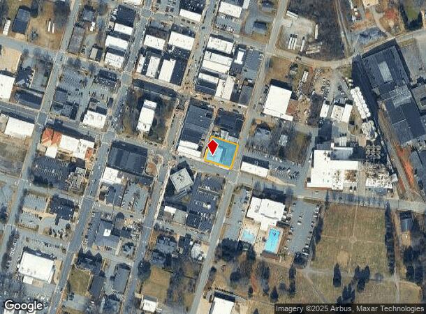 110 E A St, Newton, NC Parcel Map