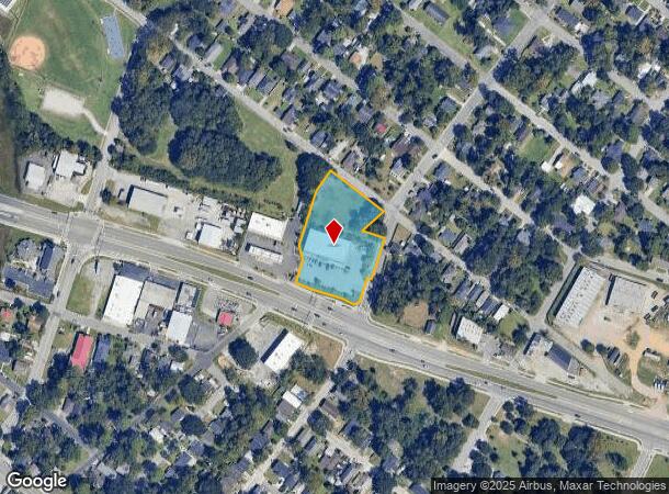  2110 W Bay St, Savannah, GA Parcel Map