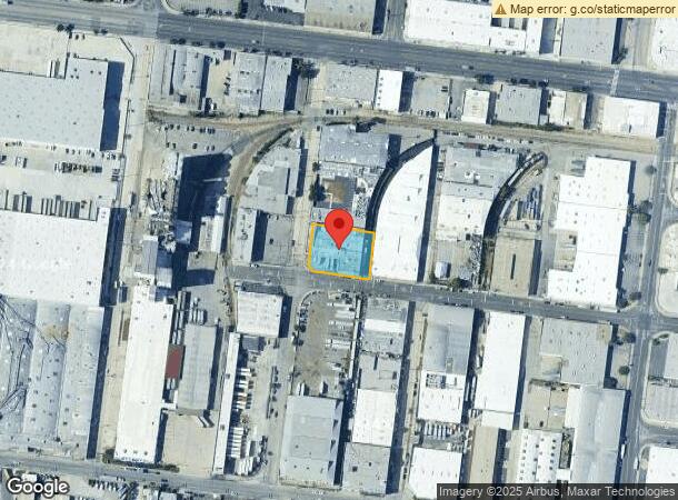  4820 Everett Ave, Vernon, CA Parcel Map