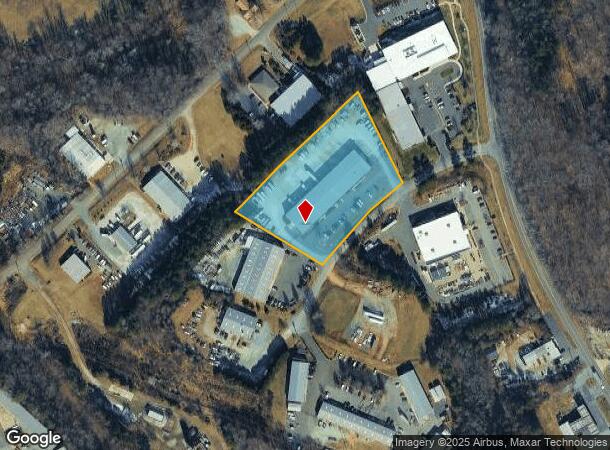 600 Cornerstone Ct, Hillsborough, NC Parcel Map