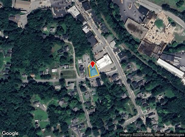  11 Park St, Uxbridge, MA Parcel Map