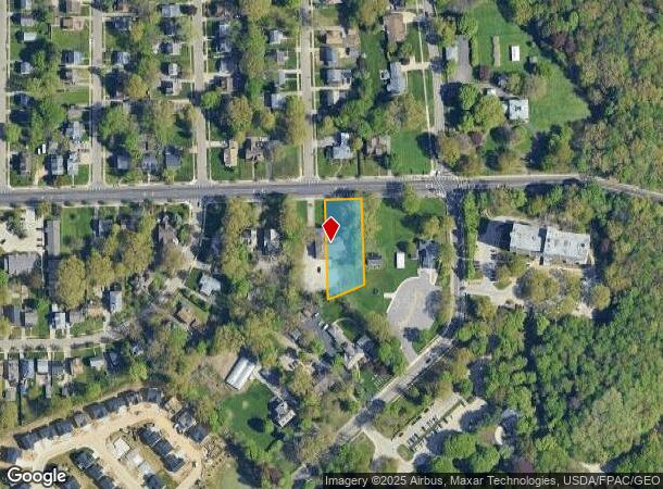  595 Copley Rd, Akron, OH Parcel Map