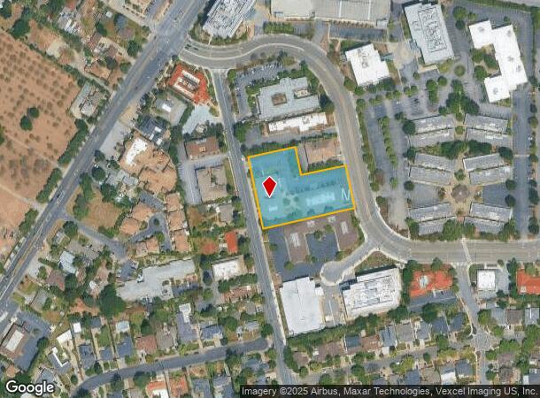 2516 Samaritan Dr, San Jose, CA Parcel Map