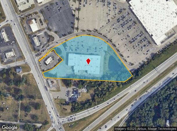 10166 Colerain Ave, Cincinnati, OH Parcel Map