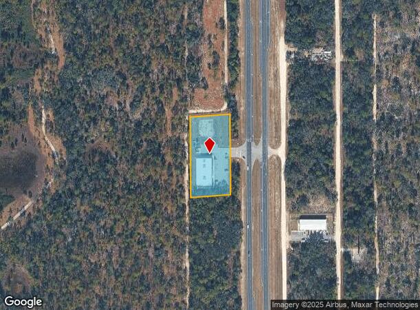 17111 Commercial Way, Weeki Wachee, FL Parcel Map