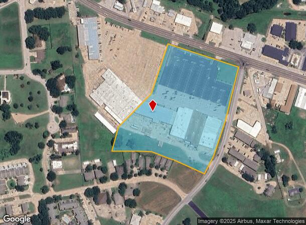  2268 S Market St, Brenham, TX Parcel Map