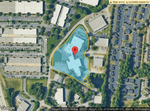  2 Task Industrial Ct, Greenville, SC Parcel Map