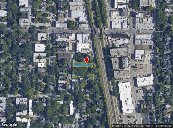 1224 Sherman Ave, Evanston, IL Parcel Map