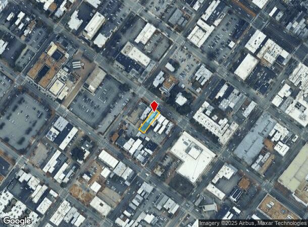  7 E Franklin St, Richmond, VA Parcel Map