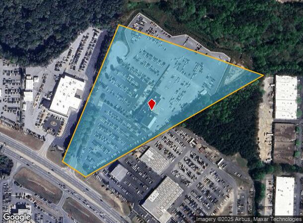  1977 Thornton Rd, Lithia Springs, GA Parcel Map
