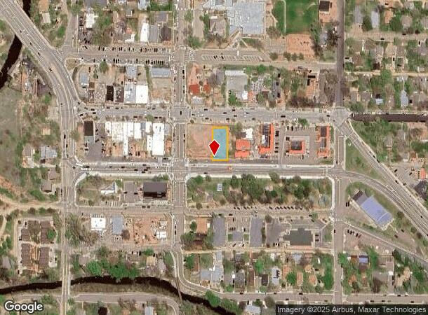  349 Main St, Lyons, CO Parcel Map