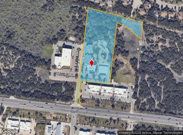  15506 W Highway 71, Austin, TX Parcel Map