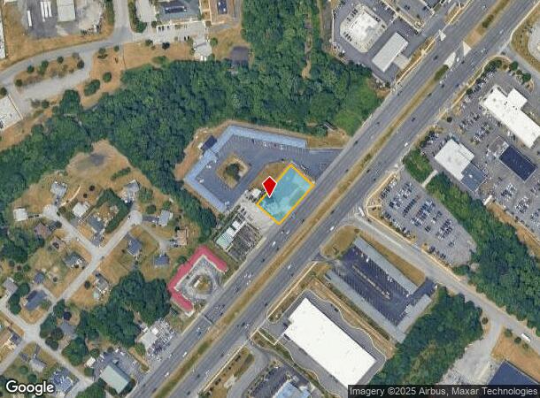 135 S Dupont Hwy, New Castle, DE Parcel Map