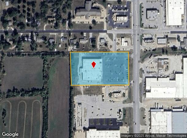 2322 S Main St, Fort Scott, KS Parcel Map