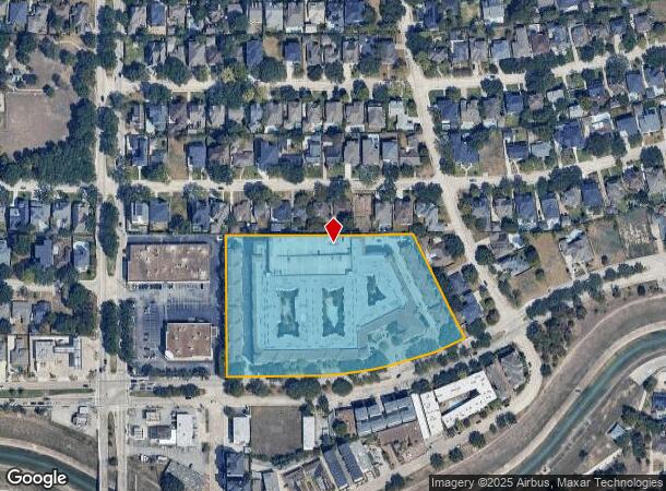  3838 N Braeswood Blvd, Houston, TX Parcel Map