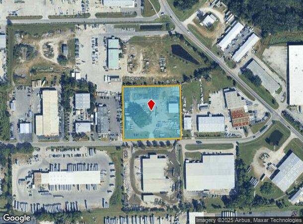 303 Enterprise St, Ocoee, FL Parcel Map