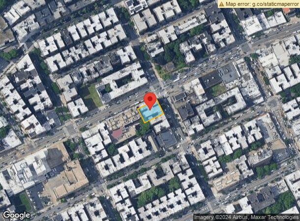  656 W 204Th St, New York, NY Parcel Map