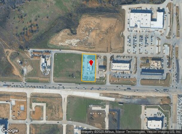 5010 W University Dr, Prosper, TX Parcel Map