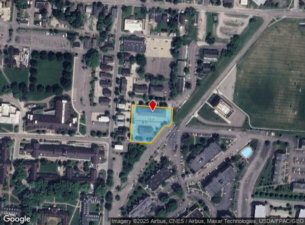 124 E Union St, Athens, OH Parcel Map