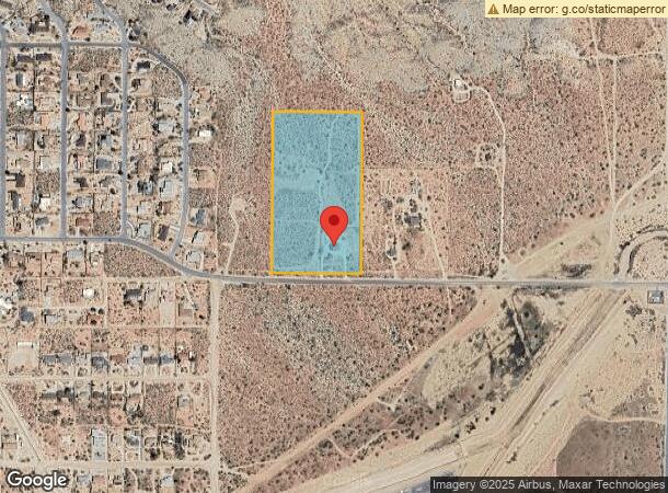  57800 Paxton Rd, Yucca Valley, CA Parcel Map