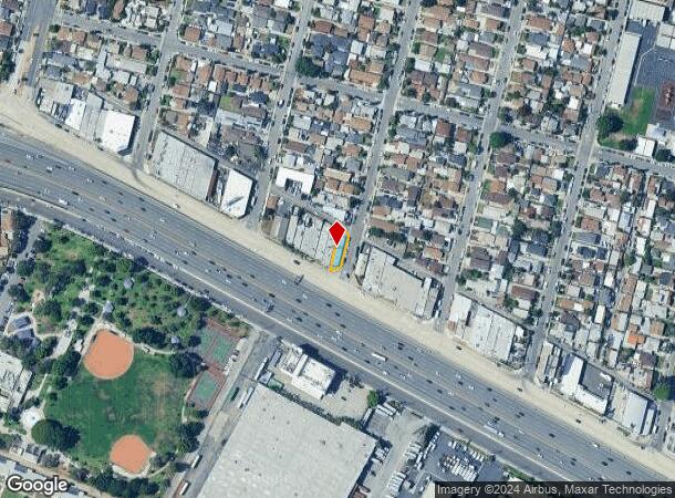  4863 Telegraph Rd, Los Angeles, CA Parcel Map