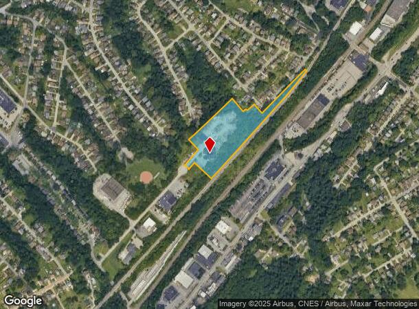  1000 Castleview Rd, Pittsburgh, PA Parcel Map