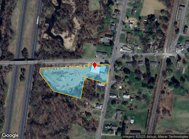  327 West St, North Hatfield, MA Parcel Map